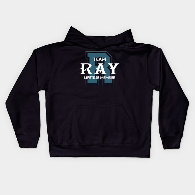 Team RAY Lifetime Member Kids Hoodie by HarrisonAlbertinenw